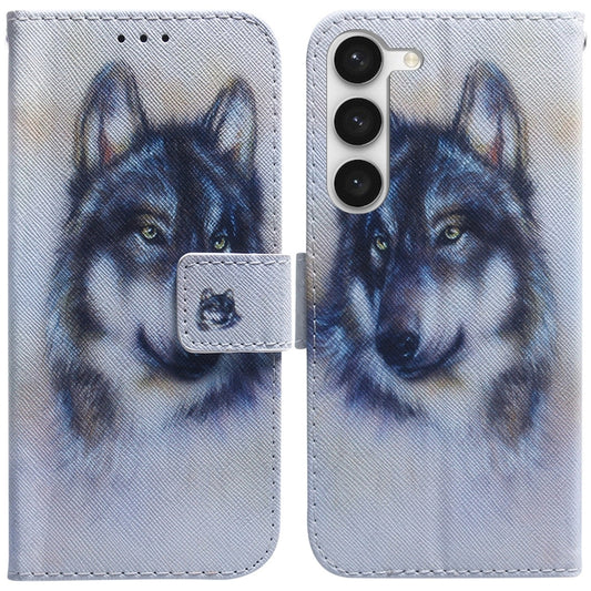 Coloured Drawing Flip Leather Phone Case, For Samsung Galaxy S23 5G, For Samsung Galaxy S23+ 5G, For Samsung Galaxy S23 Ultra 5G, For Huawei nova Y70 Plus, For Motorola Moto G72, For OPPO A17, For Realme C33, For Xiaomi 12T Pro, For Xiaomi Redmi A1+