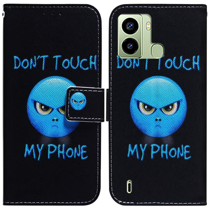 Coloured Drawing Flip Leather Phone Case, For Tecno Pop 6 Fingerprint, For Nokia G60