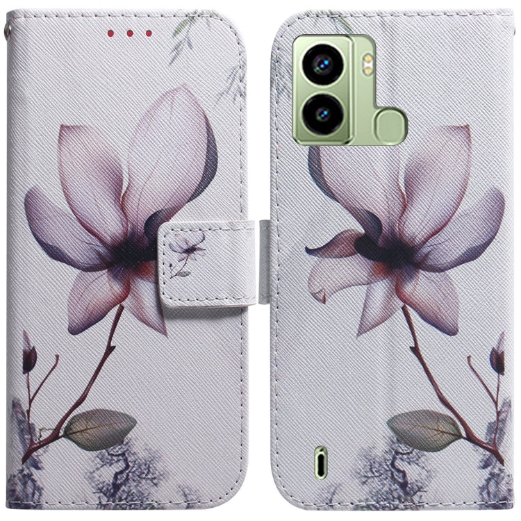 Coloured Drawing Flip Leather Phone Case, For Tecno Pop 6 Fingerprint, For Nokia G60