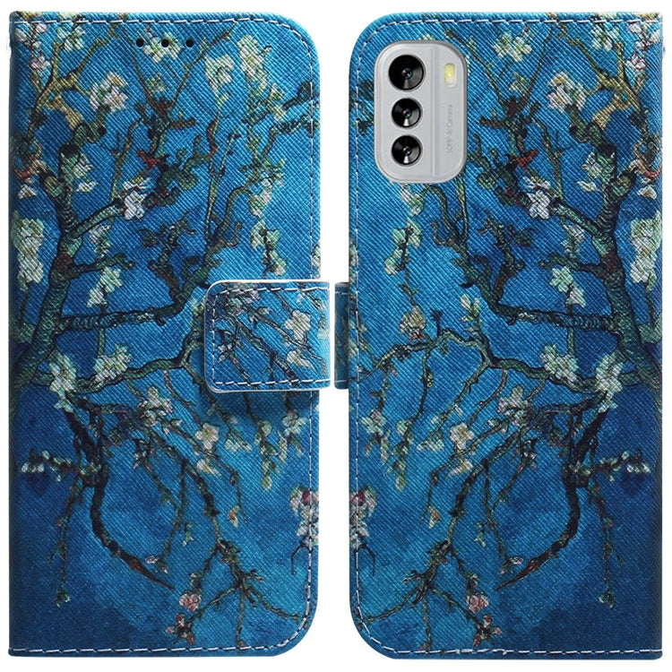 Coloured Drawing Flip Leather Phone Case, For Tecno Pop 6 Fingerprint, For Nokia G60