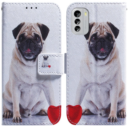 Coloured Drawing Flip Leather Phone Case, For Tecno Pop 6 Fingerprint, For Nokia G60