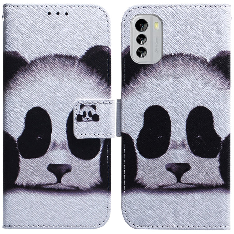 Coloured Drawing Flip Leather Phone Case, For Tecno Pop 6 Fingerprint, For Nokia G60