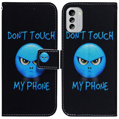 Coloured Drawing Flip Leather Phone Case, For Tecno Pop 6 Fingerprint, For Nokia G60
