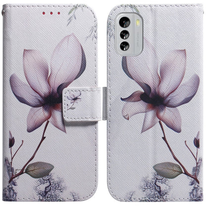 Coloured Drawing Flip Leather Phone Case, For Tecno Pop 6 Fingerprint, For Nokia G60