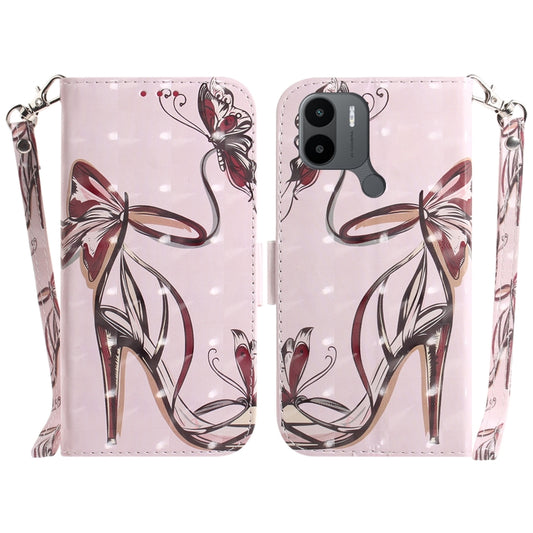 3D Colored Pattern Flip Leather Phone Case, For Xiaomi Redmi A1+, For Tecno Pop 6 Fingerprint, For Nokia G60