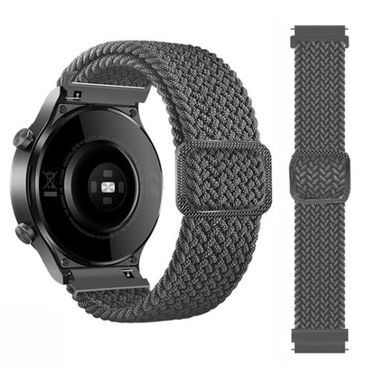 Adjustable Nylon Braided Elasticity Watch Band, For Garmin Fenix 7X