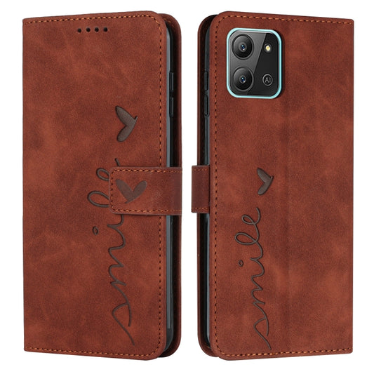Skin Feel Heart Pattern Leather Phone Case, For Infinix Hot 11 2022, For Infinix Hot 12 Pro, For Infinix Hot 20 4G, For Infinix Hot 20 5G, For Infinix Hot 20S, For Motorola Moto E22 / E22i, For Tecno Pop 6, For Tecno Pop 6 Pro, For Tecno Pova Neo 2    ...