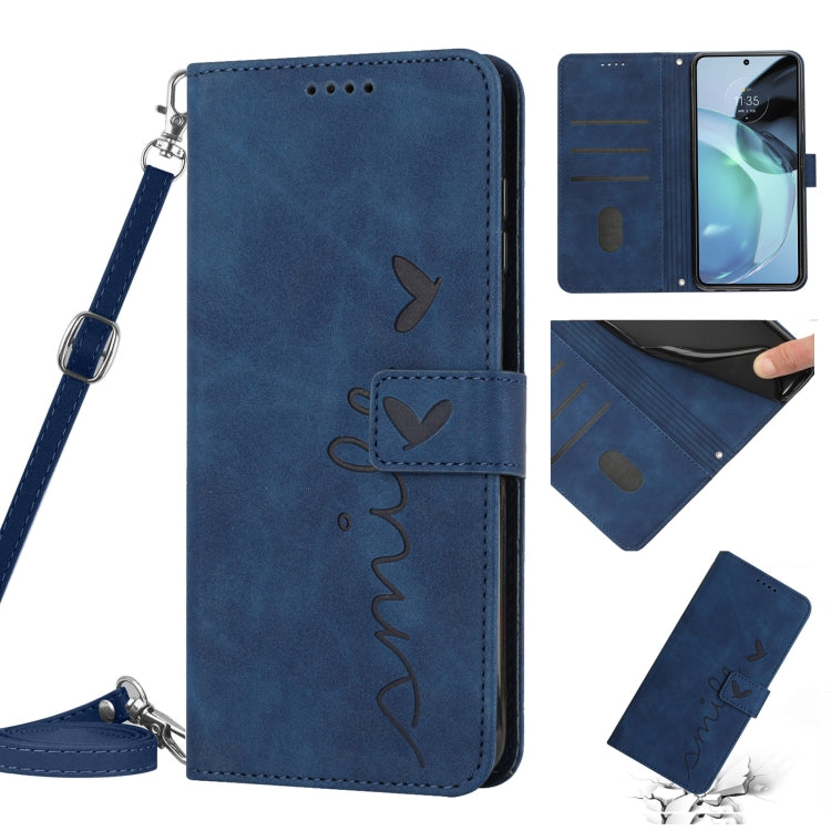 Skin Feel Heart Pattern Leather Phone Case with Lanyard, For Infinix Hot 11 2022, For Infinix Hot 12 Pro, For Infinix Hot 20 4G, For Infinix Hot 20 5G, For Infinix Hot 20S, For Tecno Pop 6, For Tecno Pop 6 Pro, For Tecno Pova Neo 2                     ...