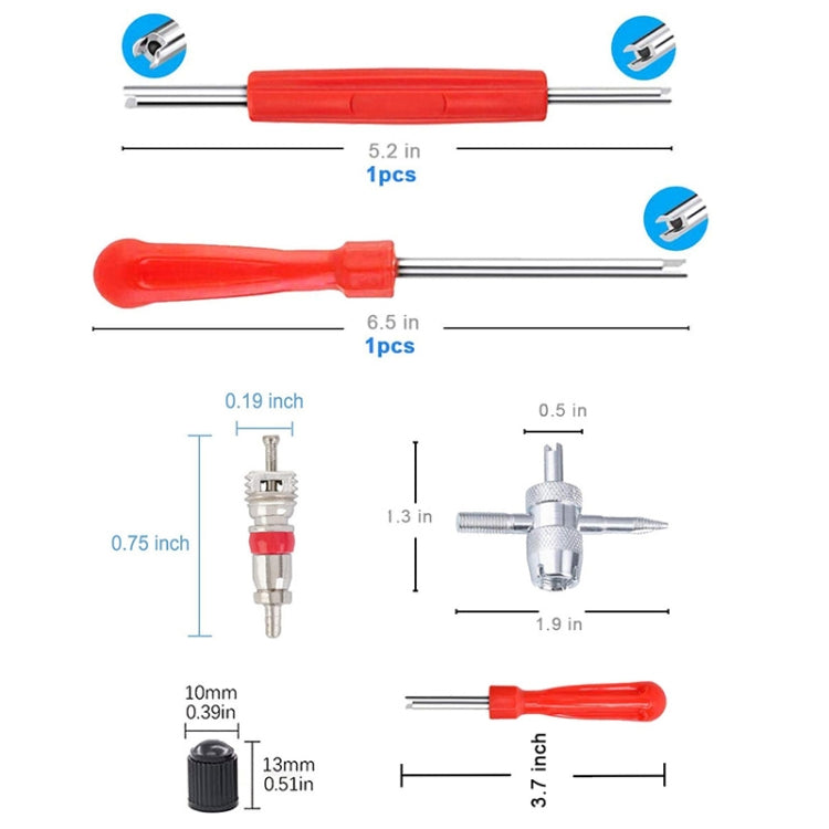 Outil de dépose et d'installation d'obus de valve de pneu, CP-0560