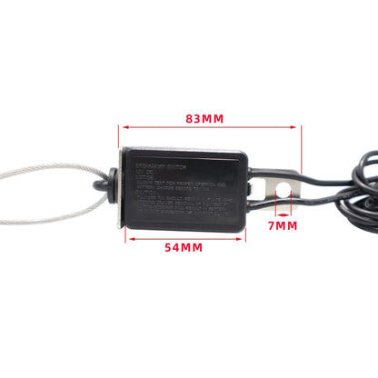 Trailer 4ft Brake Release Switch Breakaway Switch, CP-3041