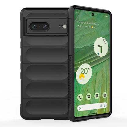Magic Shield TPU + Flannel Phone Case, For Google Pixel 7, For Google Pixel 7 Pro, For Google Pixel 6a