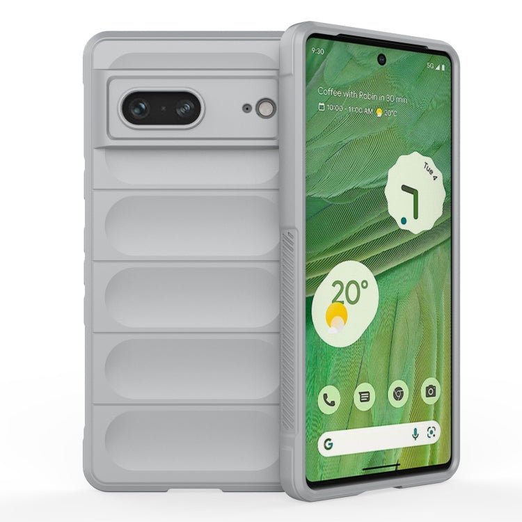 Magic Shield TPU + Flannel Phone Case, For Google Pixel 7, For Google Pixel 7 Pro, For Google Pixel 6a