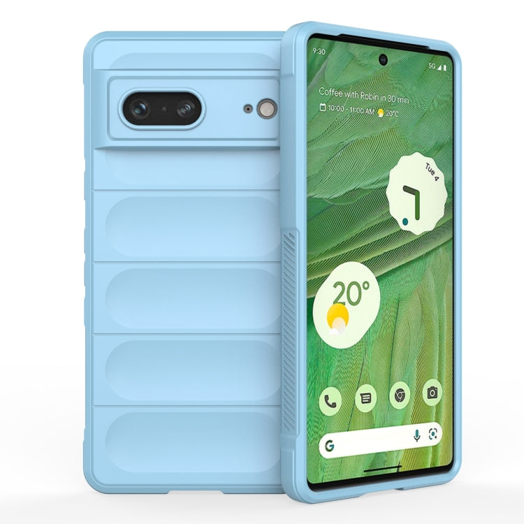 Magic Shield TPU + Flannel Phone Case, For Google Pixel 7, For Google Pixel 7 Pro, For Google Pixel 6a