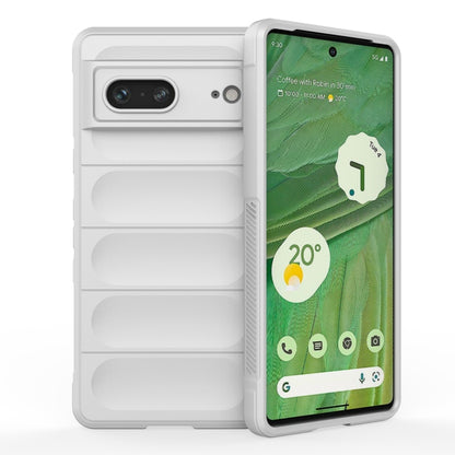 Magic Shield TPU + Flannel Phone Case, For Google Pixel 7, For Google Pixel 7 Pro, For Google Pixel 6a
