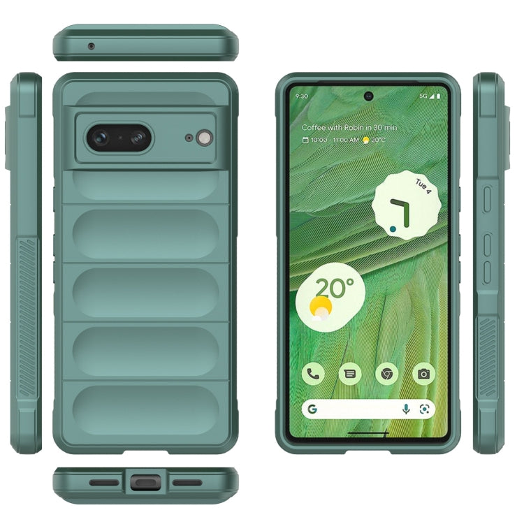 Magic Shield TPU + Flannel Phone Case, For Google Pixel 7, For Google Pixel 7 Pro, For Google Pixel 6a