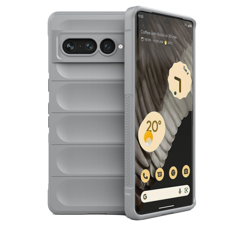 Magic Shield TPU + Flannel Phone Case, For Google Pixel 7, For Google Pixel 7 Pro, For Google Pixel 6a