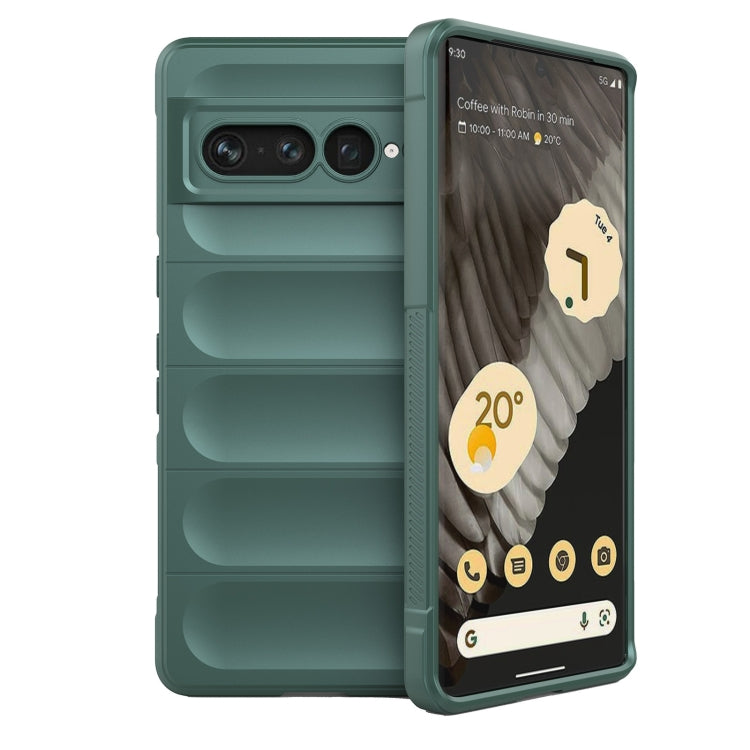 Magic Shield TPU + Flannel Phone Case, For Google Pixel 7, For Google Pixel 7 Pro, For Google Pixel 6a