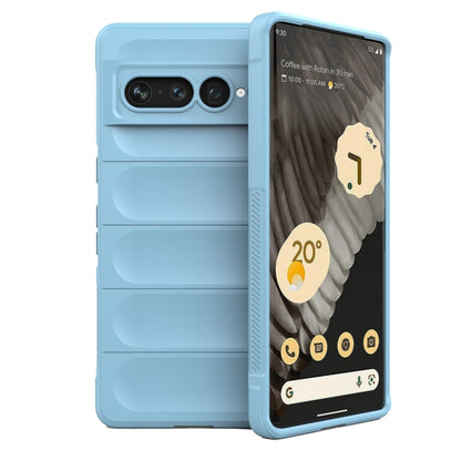 Magic Shield TPU + Flannel Phone Case, For Google Pixel 7, For Google Pixel 7 Pro, For Google Pixel 6a