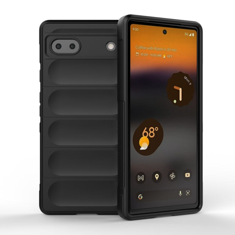 Magic Shield TPU + Flannel Phone Case, For Google Pixel 7, For Google Pixel 7 Pro, For Google Pixel 6a