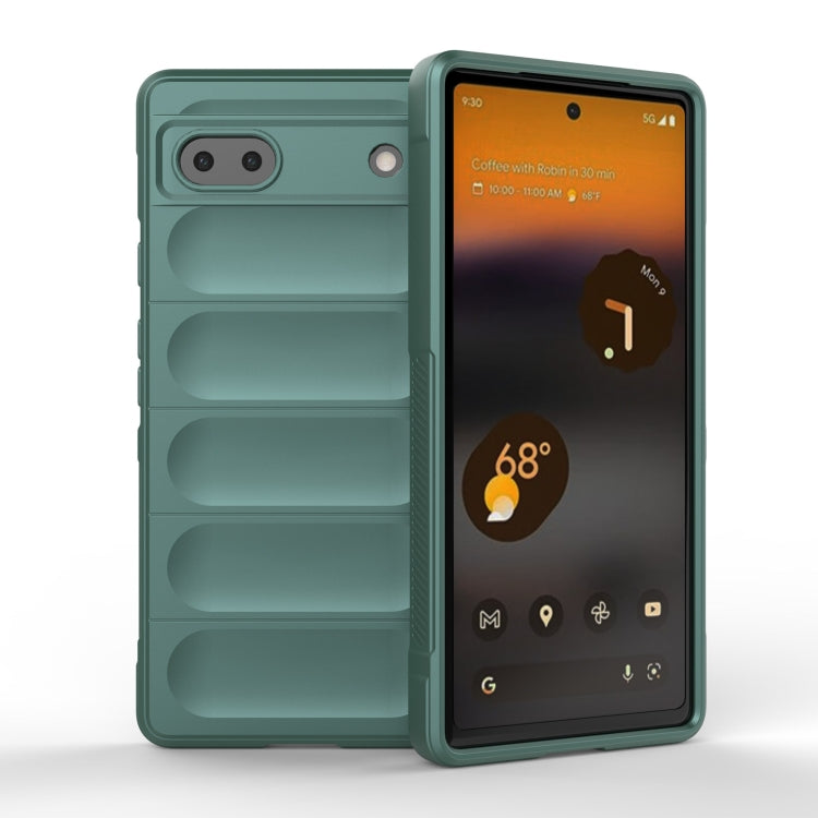 Magic Shield TPU + Flannel Phone Case, For Google Pixel 7, For Google Pixel 7 Pro, For Google Pixel 6a