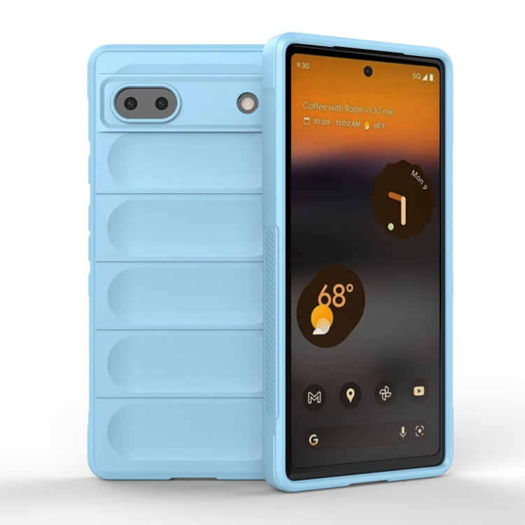 Magic Shield TPU + Flannel Phone Case, For Google Pixel 7, For Google Pixel 7 Pro, For Google Pixel 6a