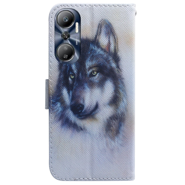 Coloured Drawing Flip Leather Phone Case, For Infinix Hot 20, For Infinix Hot 20 5G, For Infinix Hot 20i, For Infinix Hot 20s, For Realme Q3S / Q3T / 9 SE / 9 5G Speed, For Tecno Pova 4, For Tecno Pova Neo 2, For Xiaomi Redmi 11 Prime 4G
