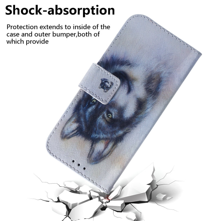 Coloured Drawing Flip Leather Phone Case, For Infinix Hot 20, For Infinix Hot 20 5G, For Infinix Hot 20i, For Infinix Hot 20s, For Realme Q3S / Q3T / 9 SE / 9 5G Speed, For Tecno Pova 4, For Tecno Pova Neo 2, For Xiaomi Redmi 11 Prime 4G