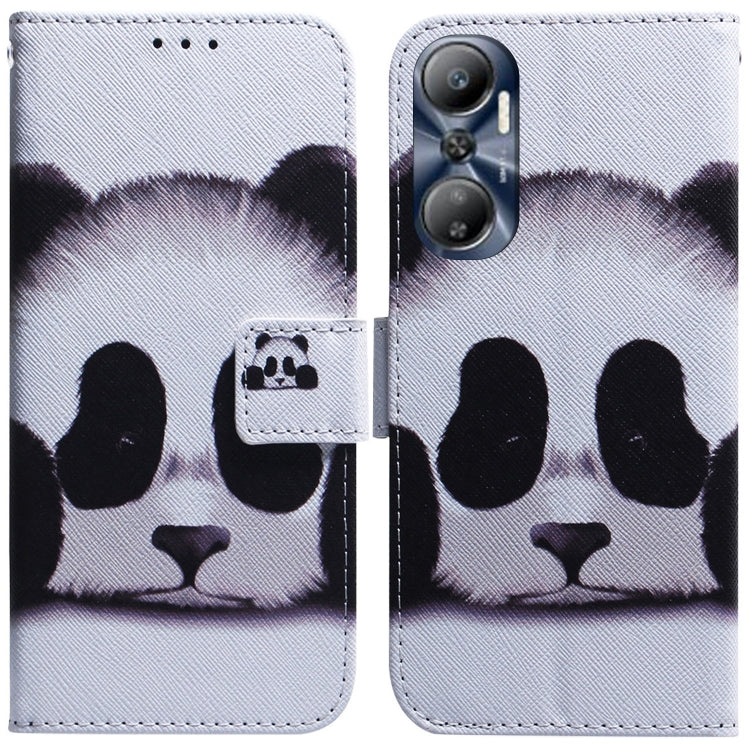 Coloured Drawing Flip Leather Phone Case, For Infinix Hot 20, For Infinix Hot 20 5G, For Infinix Hot 20i, For Infinix Hot 20s, For Realme Q3S / Q3T / 9 SE / 9 5G Speed, For Tecno Pova 4, For Tecno Pova Neo 2, For Xiaomi Redmi 11 Prime 4G