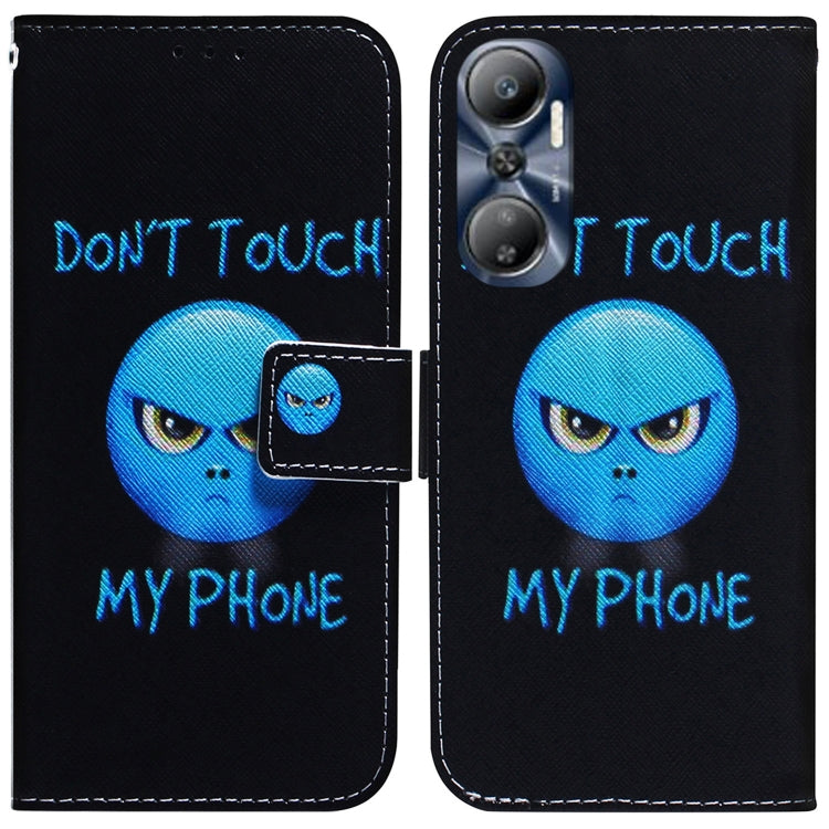 Coloured Drawing Flip Leather Phone Case, For Infinix Hot 20, For Infinix Hot 20 5G, For Infinix Hot 20i, For Infinix Hot 20s, For Realme Q3S / Q3T / 9 SE / 9 5G Speed, For Tecno Pova 4, For Tecno Pova Neo 2, For Xiaomi Redmi 11 Prime 4G