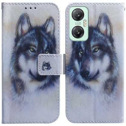 Coloured Drawing Flip Leather Phone Case, For Infinix Hot 20, For Infinix Hot 20 5G, For Infinix Hot 20i, For Infinix Hot 20s, For Realme Q3S / Q3T / 9 SE / 9 5G Speed, For Tecno Pova 4, For Tecno Pova Neo 2, For Xiaomi Redmi 11 Prime 4G