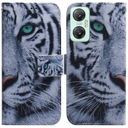 Coloured Drawing Flip Leather Phone Case, For Infinix Hot 20, For Infinix Hot 20 5G, For Infinix Hot 20i, For Infinix Hot 20s, For Realme Q3S / Q3T / 9 SE / 9 5G Speed, For Tecno Pova 4, For Tecno Pova Neo 2, For Xiaomi Redmi 11 Prime 4G