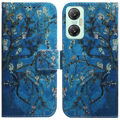 Coloured Drawing Flip Leather Phone Case, For Infinix Hot 20, For Infinix Hot 20 5G, For Infinix Hot 20i, For Infinix Hot 20s, For Realme Q3S / Q3T / 9 SE / 9 5G Speed, For Tecno Pova 4, For Tecno Pova Neo 2, For Xiaomi Redmi 11 Prime 4G