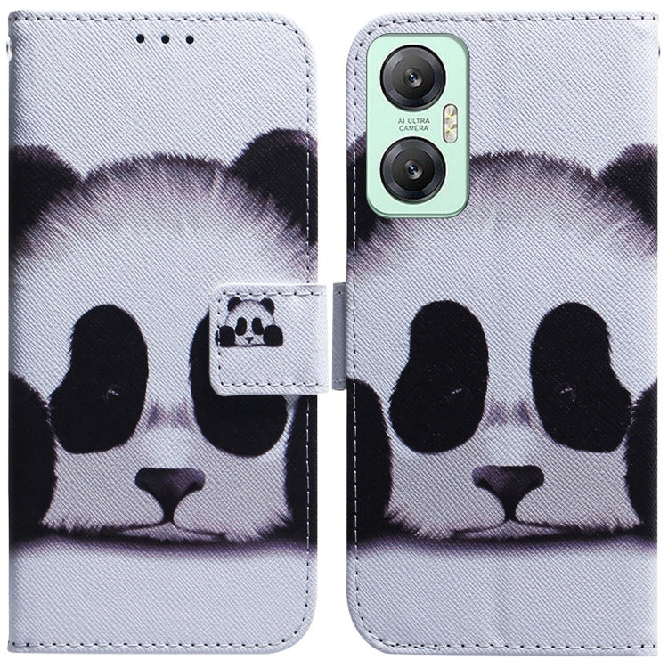 Coloured Drawing Flip Leather Phone Case, For Infinix Hot 20, For Infinix Hot 20 5G, For Infinix Hot 20i, For Infinix Hot 20s, For Realme Q3S / Q3T / 9 SE / 9 5G Speed, For Tecno Pova 4, For Tecno Pova Neo 2, For Xiaomi Redmi 11 Prime 4G