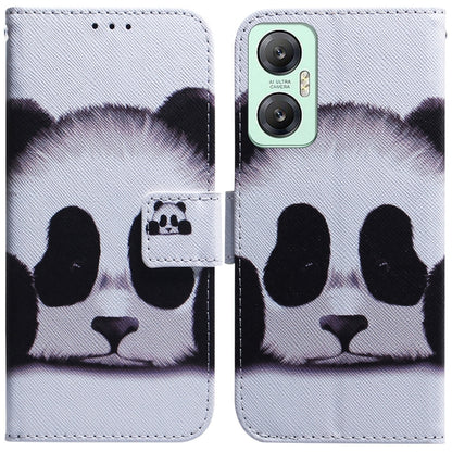 Coloured Drawing Flip Leather Phone Case, For Infinix Hot 20, For Infinix Hot 20 5G, For Infinix Hot 20i, For Infinix Hot 20s, For Realme Q3S / Q3T / 9 SE / 9 5G Speed, For Tecno Pova 4, For Tecno Pova Neo 2, For Xiaomi Redmi 11 Prime 4G