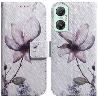 Coloured Drawing Flip Leather Phone Case, For Infinix Hot 20, For Infinix Hot 20 5G, For Infinix Hot 20i, For Infinix Hot 20s, For Realme Q3S / Q3T / 9 SE / 9 5G Speed, For Tecno Pova 4, For Tecno Pova Neo 2, For Xiaomi Redmi 11 Prime 4G
