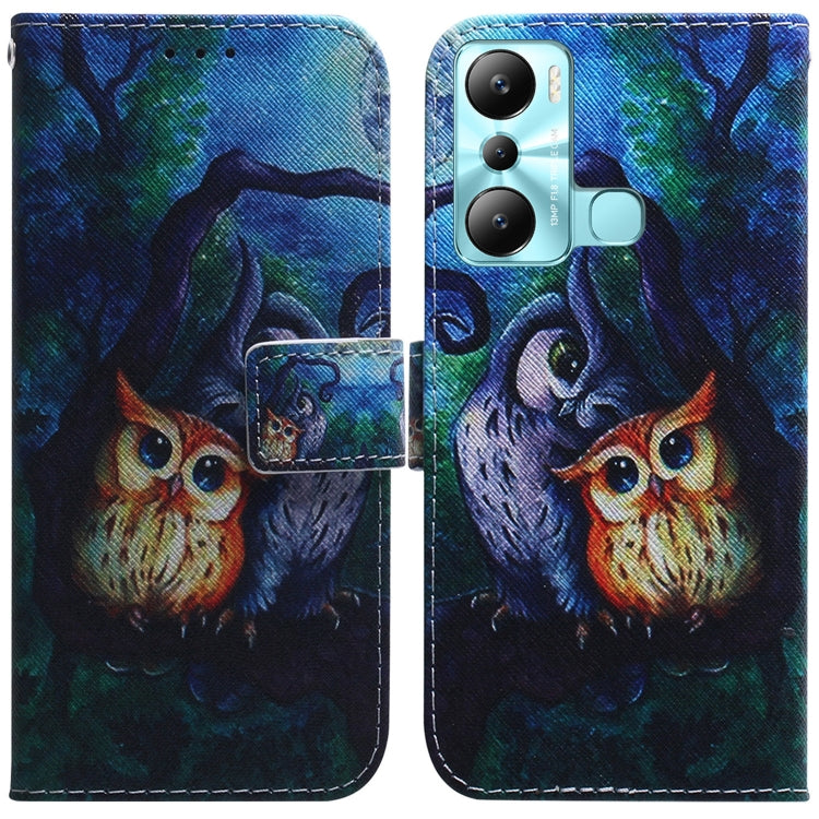 Coloured Drawing Flip Leather Phone Case, For Infinix Hot 20, For Infinix Hot 20 5G, For Infinix Hot 20i, For Infinix Hot 20s, For Realme Q3S / Q3T / 9 SE / 9 5G Speed, For Tecno Pova 4, For Tecno Pova Neo 2, For Xiaomi Redmi 11 Prime 4G
