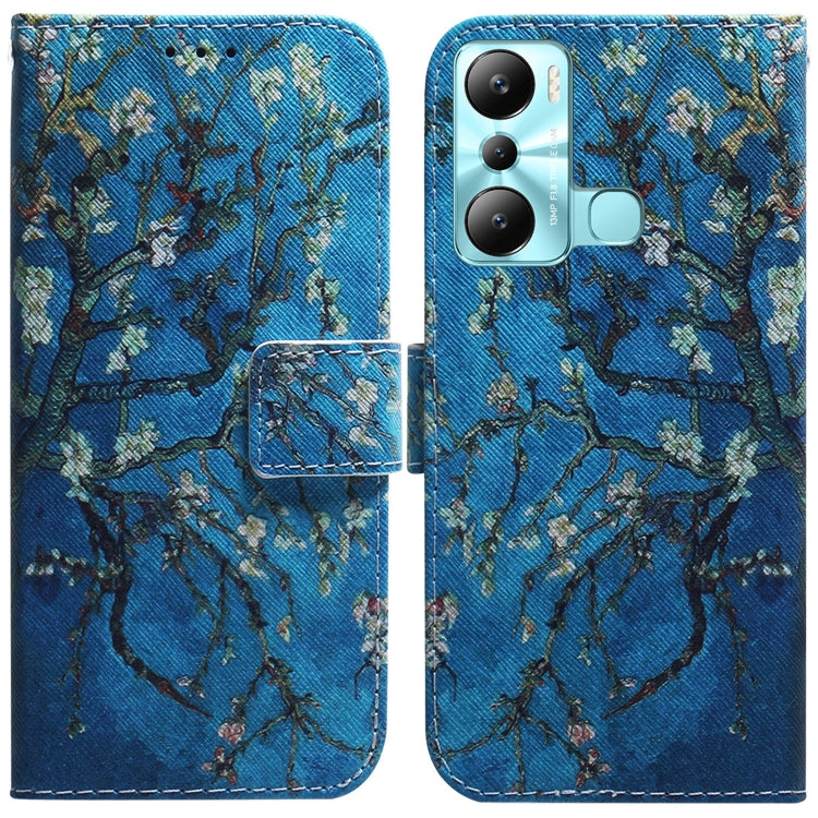 Coloured Drawing Flip Leather Phone Case, For Infinix Hot 20, For Infinix Hot 20 5G, For Infinix Hot 20i, For Infinix Hot 20s, For Realme Q3S / Q3T / 9 SE / 9 5G Speed, For Tecno Pova 4, For Tecno Pova Neo 2, For Xiaomi Redmi 11 Prime 4G