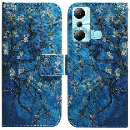 Coloured Drawing Flip Leather Phone Case, For Infinix Hot 20, For Infinix Hot 20 5G, For Infinix Hot 20i, For Infinix Hot 20s, For Realme Q3S / Q3T / 9 SE / 9 5G Speed, For Tecno Pova 4, For Tecno Pova Neo 2, For Xiaomi Redmi 11 Prime 4G