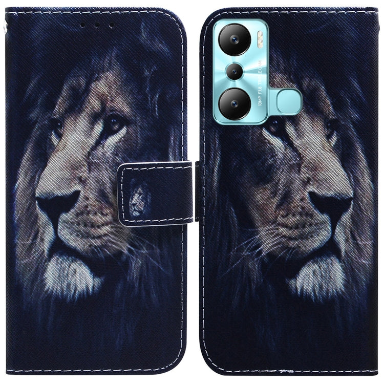 Coloured Drawing Flip Leather Phone Case, For Infinix Hot 20, For Infinix Hot 20 5G, For Infinix Hot 20i, For Infinix Hot 20s, For Realme Q3S / Q3T / 9 SE / 9 5G Speed, For Tecno Pova 4, For Tecno Pova Neo 2, For Xiaomi Redmi 11 Prime 4G