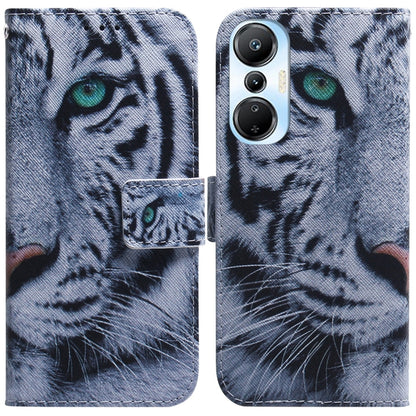 Coloured Drawing Flip Leather Phone Case, For Infinix Hot 20, For Infinix Hot 20 5G, For Infinix Hot 20i, For Infinix Hot 20s, For Realme Q3S / Q3T / 9 SE / 9 5G Speed, For Tecno Pova 4, For Tecno Pova Neo 2, For Xiaomi Redmi 11 Prime 4G