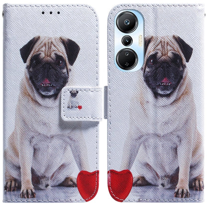 Coloured Drawing Flip Leather Phone Case, For Infinix Hot 20, For Infinix Hot 20 5G, For Infinix Hot 20i, For Infinix Hot 20s, For Realme Q3S / Q3T / 9 SE / 9 5G Speed, For Tecno Pova 4, For Tecno Pova Neo 2, For Xiaomi Redmi 11 Prime 4G