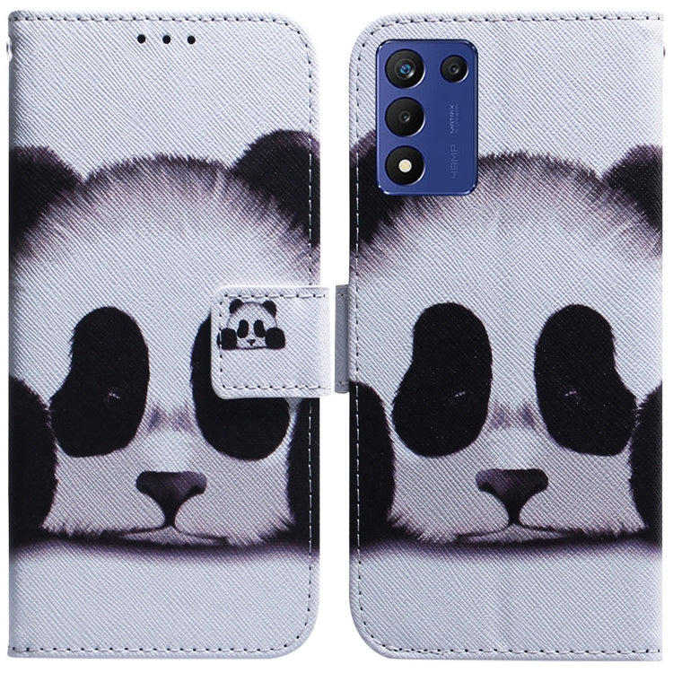 Coloured Drawing Flip Leather Phone Case, For Infinix Hot 20, For Infinix Hot 20 5G, For Infinix Hot 20i, For Infinix Hot 20s, For Realme Q3S / Q3T / 9 SE / 9 5G Speed, For Tecno Pova 4, For Tecno Pova Neo 2, For Xiaomi Redmi 11 Prime 4G