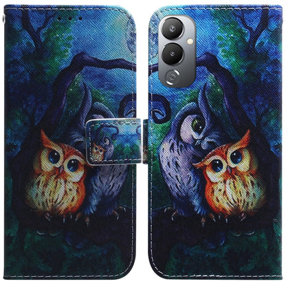 Coloured Drawing Flip Leather Phone Case, For Infinix Hot 20, For Infinix Hot 20 5G, For Infinix Hot 20i, For Infinix Hot 20s, For Realme Q3S / Q3T / 9 SE / 9 5G Speed, For Tecno Pova 4, For Tecno Pova Neo 2, For Xiaomi Redmi 11 Prime 4G