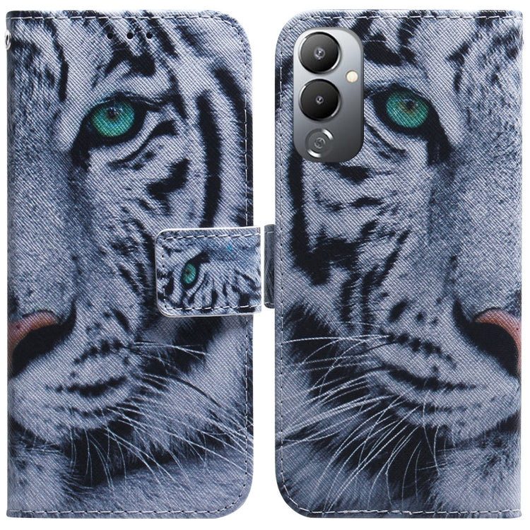 Coloured Drawing Flip Leather Phone Case, For Infinix Hot 20, For Infinix Hot 20 5G, For Infinix Hot 20i, For Infinix Hot 20s, For Realme Q3S / Q3T / 9 SE / 9 5G Speed, For Tecno Pova 4, For Tecno Pova Neo 2, For Xiaomi Redmi 11 Prime 4G