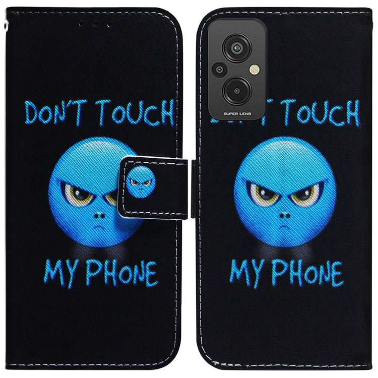 Coloured Drawing Flip Leather Phone Case, For Infinix Hot 20, For Infinix Hot 20 5G, For Infinix Hot 20i, For Infinix Hot 20s, For Realme Q3S / Q3T / 9 SE / 9 5G Speed, For Tecno Pova 4, For Tecno Pova Neo 2, For Xiaomi Redmi 11 Prime 4G