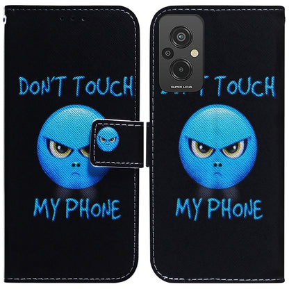 Coloured Drawing Flip Leather Phone Case, For Infinix Hot 20, For Infinix Hot 20 5G, For Infinix Hot 20i, For Infinix Hot 20s, For Realme Q3S / Q3T / 9 SE / 9 5G Speed, For Tecno Pova 4, For Tecno Pova Neo 2, For Xiaomi Redmi 11 Prime 4G