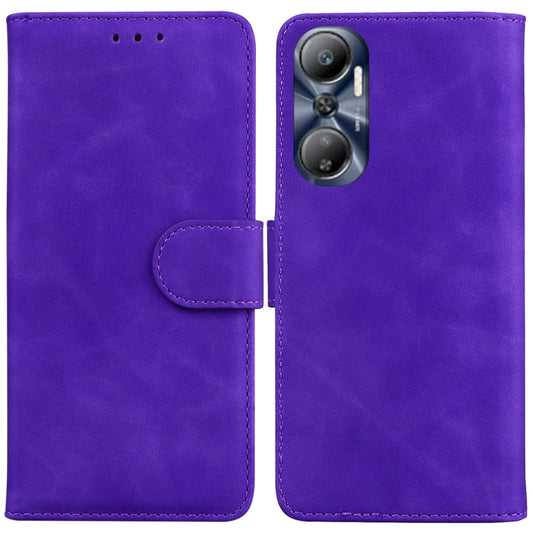 Skin Feel Pure Color Flip Leather Phone Case, For Infinix Hot 20, For Infinix Hot 20 5G, For Infinix Hot 20i, For Infinix Hot 20s, For Realme Q3S / Q3T / 9 SE / 9 5G Speed, For Tecno Pova 4, For Tecno Pova Neo 2, For Xiaomi Redmi 11 Prime 4G