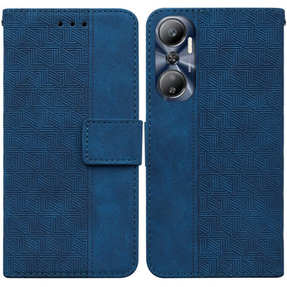 Geometric Embossed Leather Phone Case, For Infinix Hot 20, For Infinix Hot 20 5G, For Infinix Hot 20i, For Infinix Hot 20s, For Realme Q3S / Q3T / 9 SE / 9 5G Speed, For Tecno Pova 4, For Tecno Pova Neo 2, For Xiaomi Redmi 11 Prime 4G                  ...