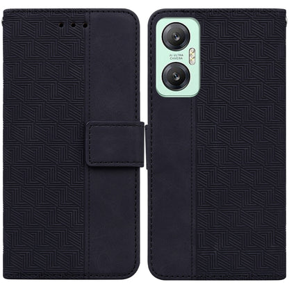 Geometric Embossed Leather Phone Case, For Infinix Hot 20, For Infinix Hot 20 5G, For Infinix Hot 20i, For Infinix Hot 20s, For Realme Q3S / Q3T / 9 SE / 9 5G Speed, For Tecno Pova 4, For Tecno Pova Neo 2, For Xiaomi Redmi 11 Prime 4G                  ...