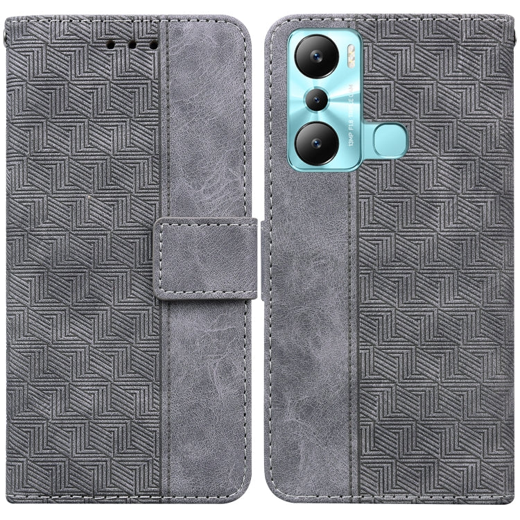 Geometric Embossed Leather Phone Case, For Infinix Hot 20, For Infinix Hot 20 5G, For Infinix Hot 20i, For Infinix Hot 20s, For Realme Q3S / Q3T / 9 SE / 9 5G Speed, For Tecno Pova 4, For Tecno Pova Neo 2, For Xiaomi Redmi 11 Prime 4G                  ...